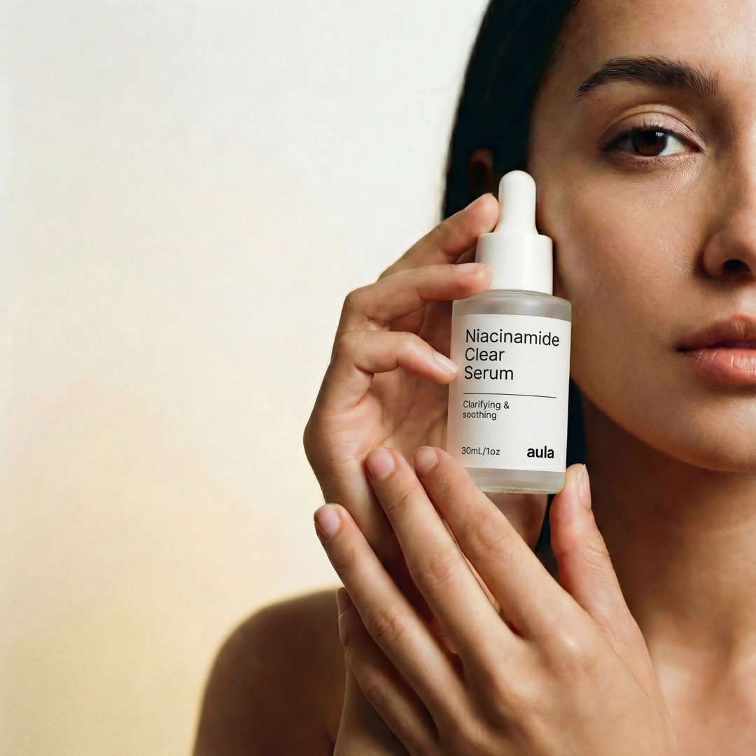 Niacinamide serum, skin results